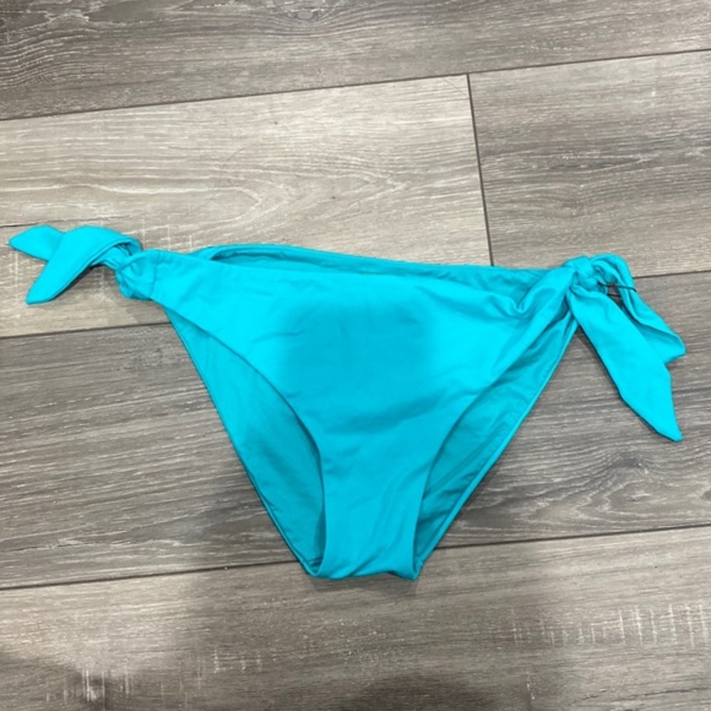 NWOT! Miss Bikini‎ Teal Tie Bikini Bottom